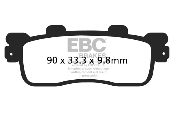 403-SFAC498 EBC Fren Balataları - SFAC498 Fren Balataları 403-SFAC498 EBC Fren Balataları - SFAC498 Fren Balataları
